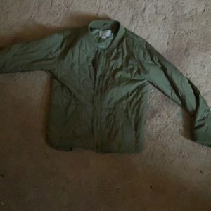 Green kids jacket